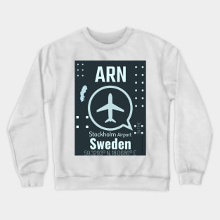 Airport ARN Stockholm 5 Crewneck Sweatshirt